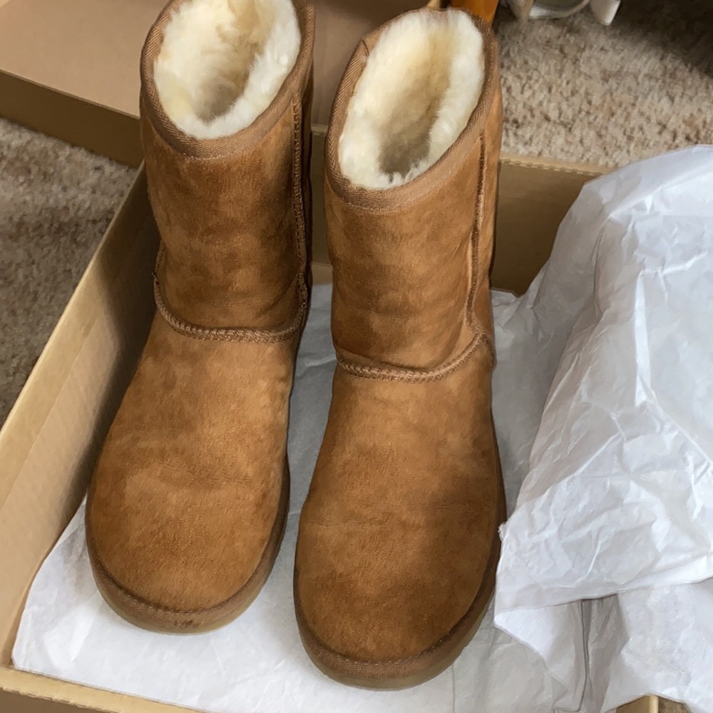 Ugg Classic Short Chestnut boots